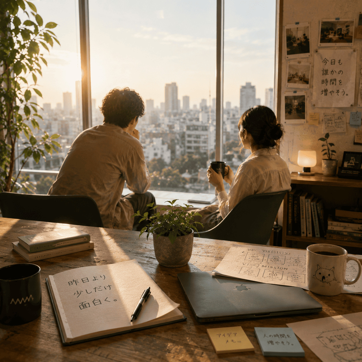 毎日見る株式会社の未来とビジョンを表すイメージ